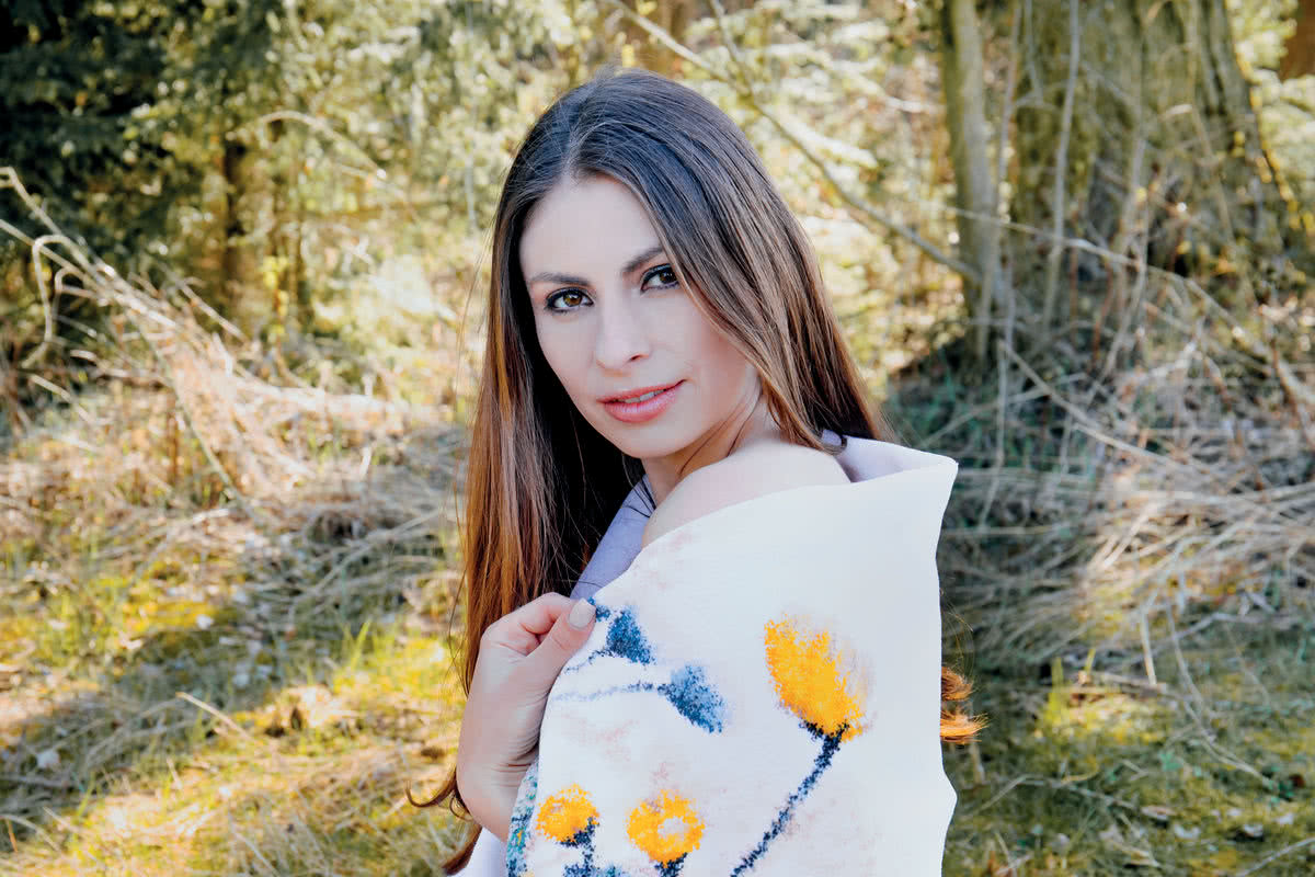 Полотенце шенилл махровый Вайлдблюмен (WILDBLUMEN) 75x150cm, бренд: Фейлер (Feiler)