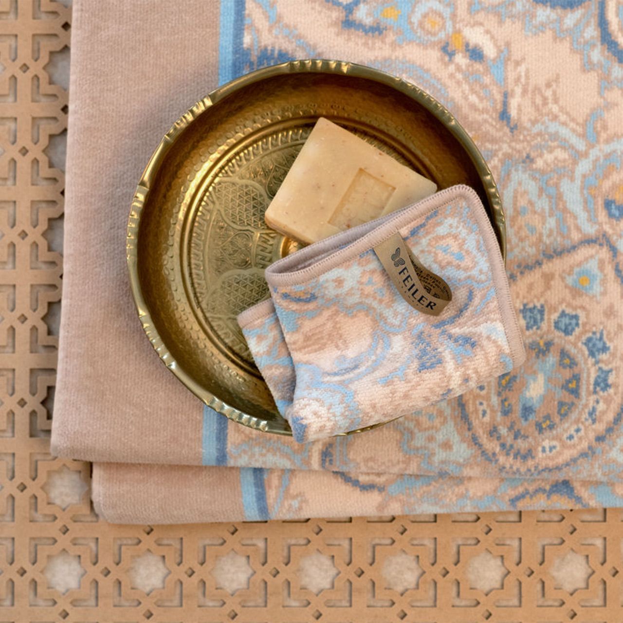 Полотенце шенилл махровый Джамила (DJAMILA) 37x50cm, бренд: Фейлер (Feiler)