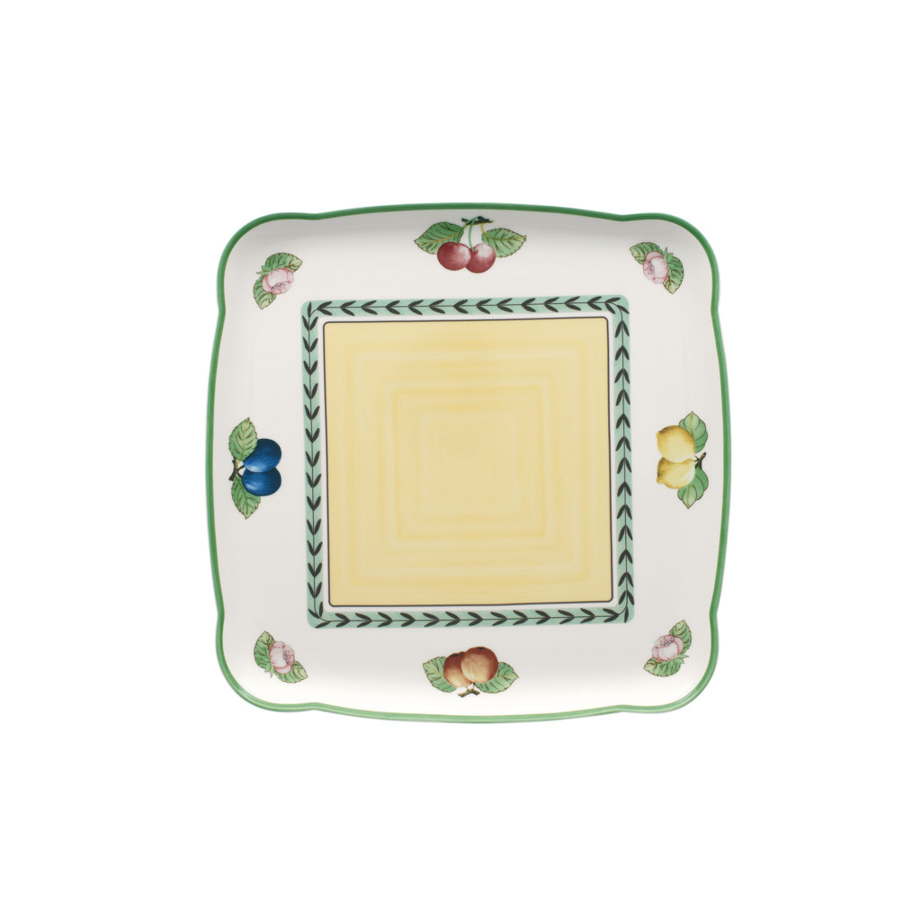 Квадратное блюдо 30см Charm&Breakfast French Garden