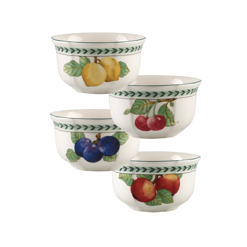 Набор салатников French Garden Modern Fruits, 4 предмета