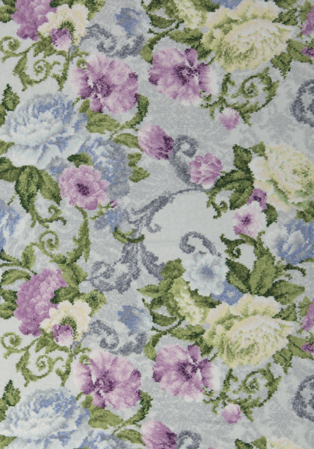 Полотенце шенилл махровый Екатерина (Ekaterina) 75x150cm (серый бордюр), бренд: Фейлер (Feiler)