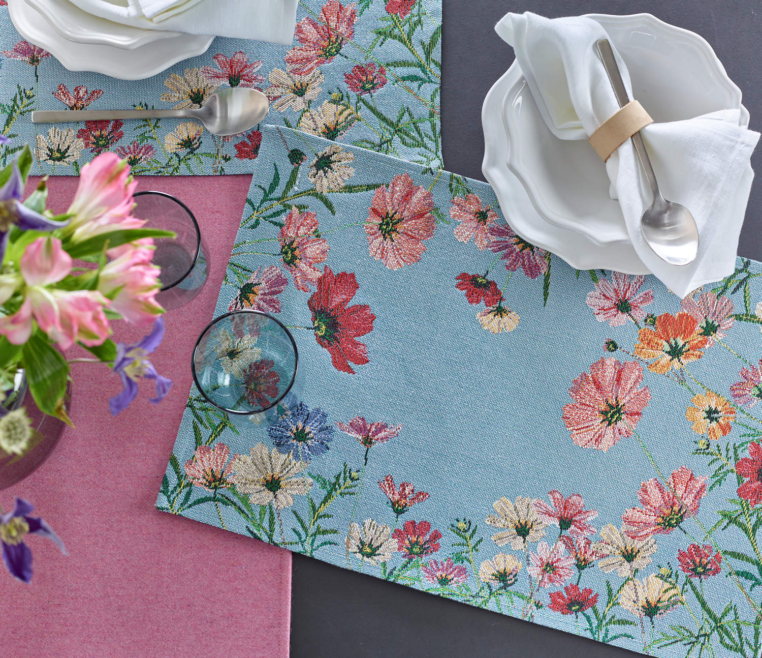 Cалфетка Космея (Cosmea), 32x48 см, бренд: Сэндэ (SANDER)