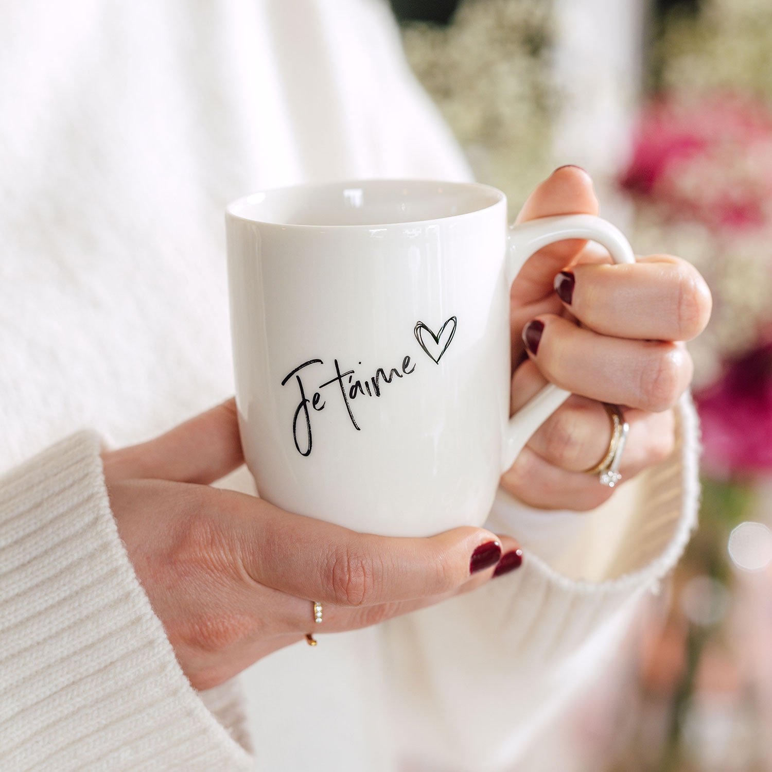 Кружка "Je t aime " 340ml Statement Mug