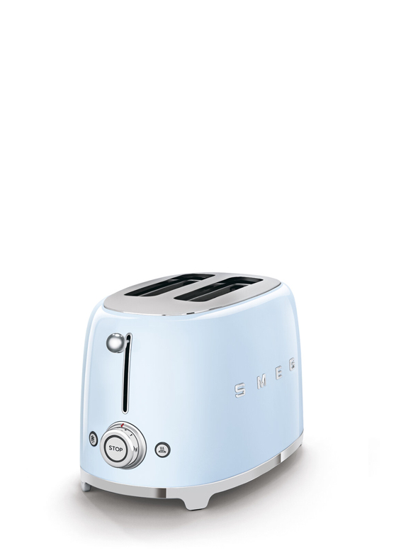 SMEG Тостер на 2 ломтика, голубой