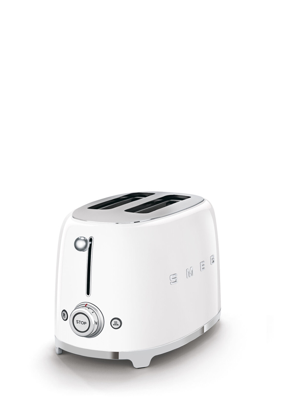 SMEG Тостер на 2 ломтика, белый