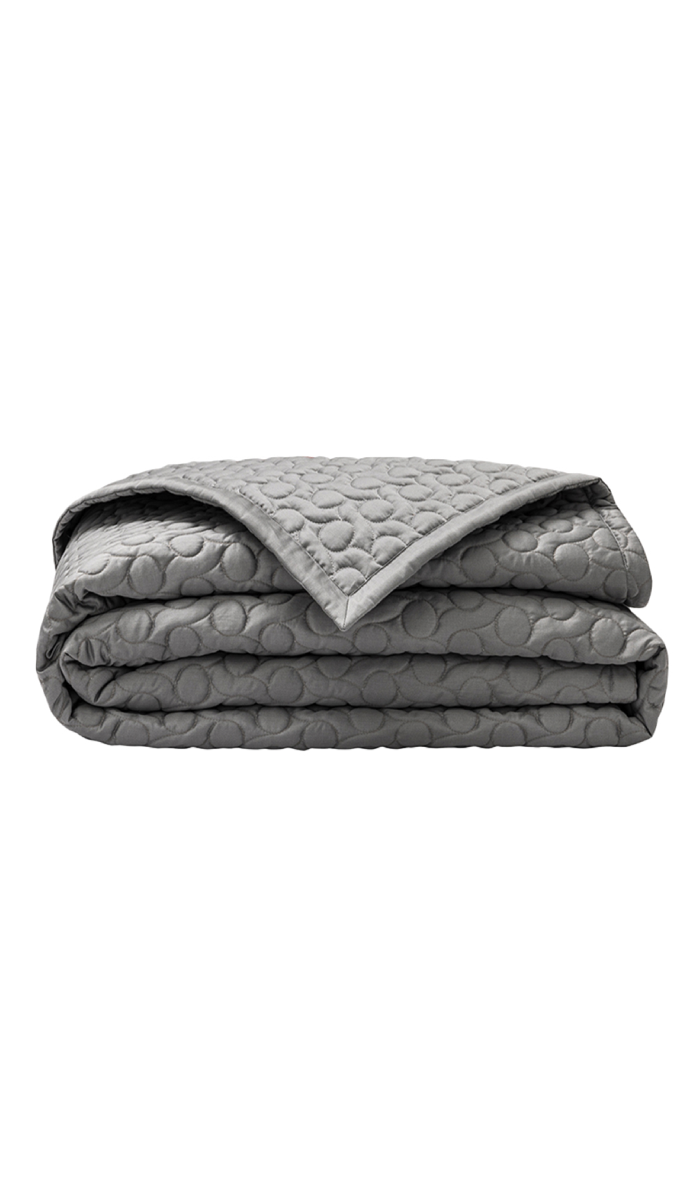 Стеганое покрывало Поэзи (Poesie) из хлопкового сатина, цвет: серый, бренд: Александр Тюрпо (Alexandre Turpault)