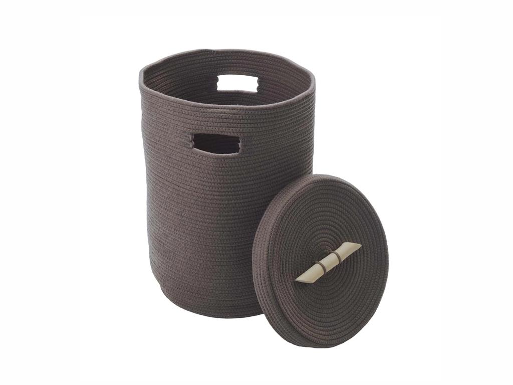 Корзина плетеная для белья на 60 литров Отис (Otis) 37x55cm, бренд: Акванова (Aquanova)