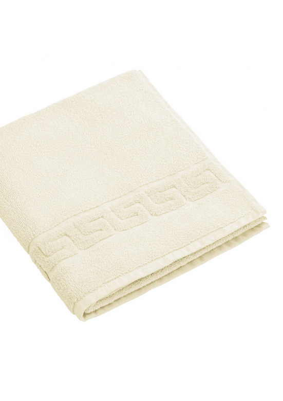 Полотенце Дримфло (Dreamflor) с меандровой каймой, айвори, бренд: Визита (Weseta)