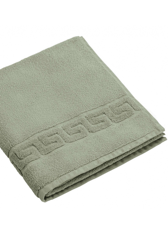 Полотенце Дримфло (Dreamflor) с меандровой каймой, светлый-зеленый, бренд: Визита (Weseta)