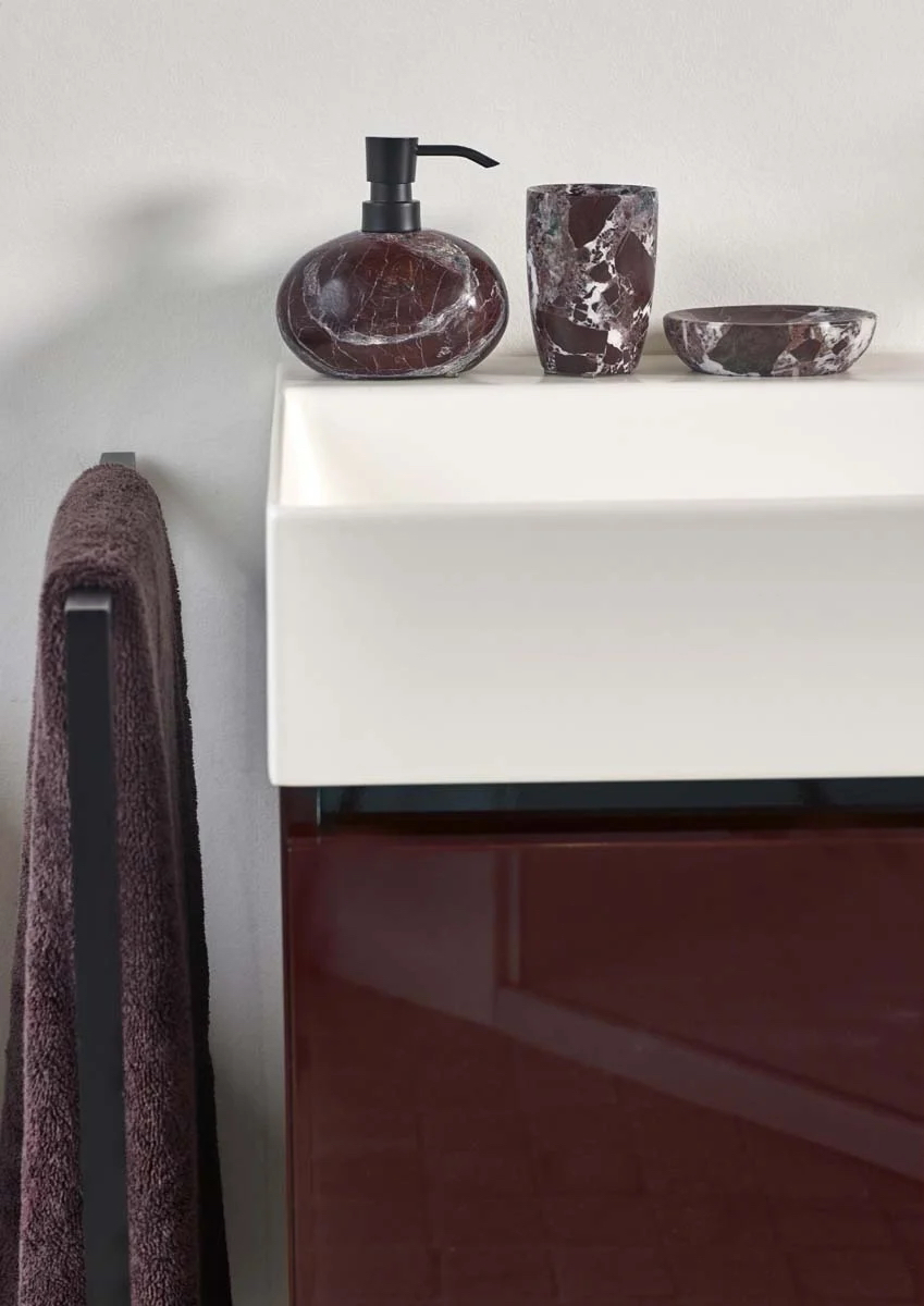 Набор аксессуаров для ванной 3 предмета Мундо (Mundo), бренд: Акванова (Aquanova)