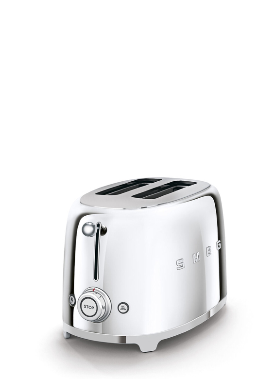 SMEG Тостер на 2 ломтика, полированная сталь