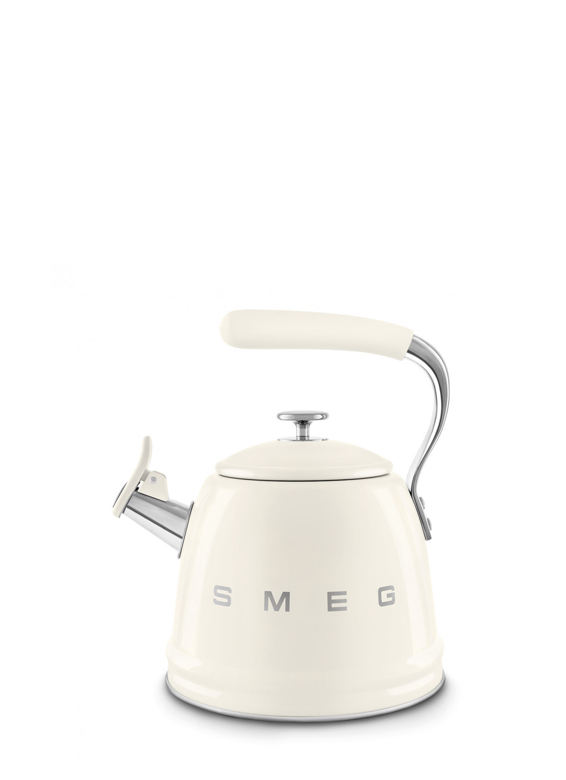 SMEG Чайник со свистком, 2.3 л, кремовый