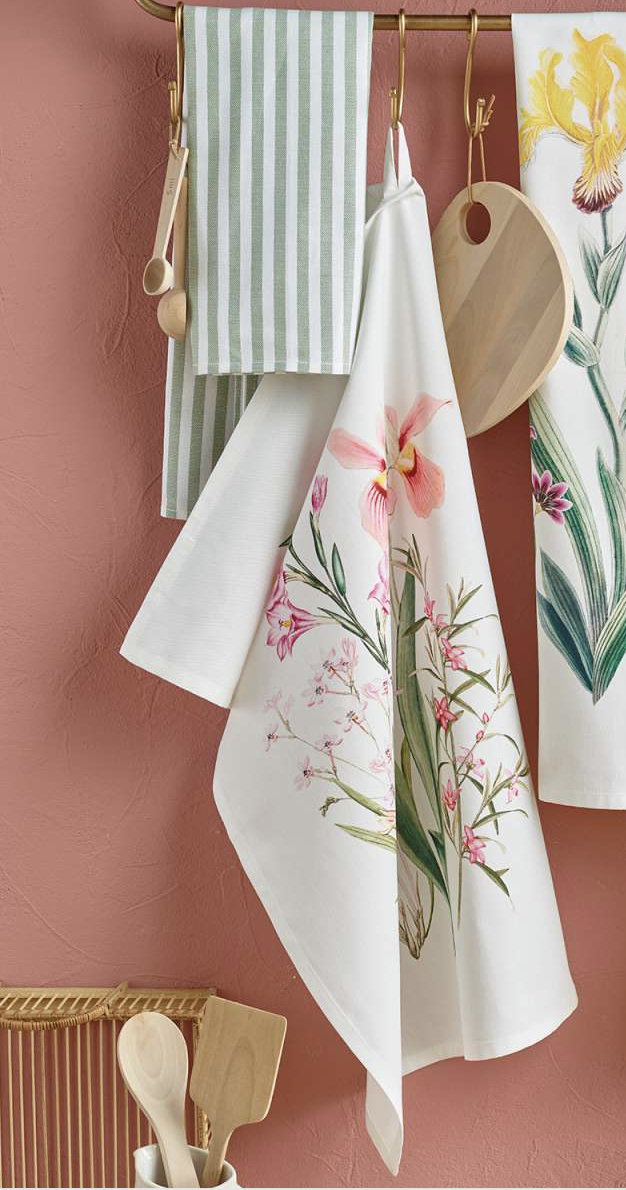 Полотенце для кухни Ботанико (BOTANICO), 50х70 см, бренд: Сэндэ (SANDER)