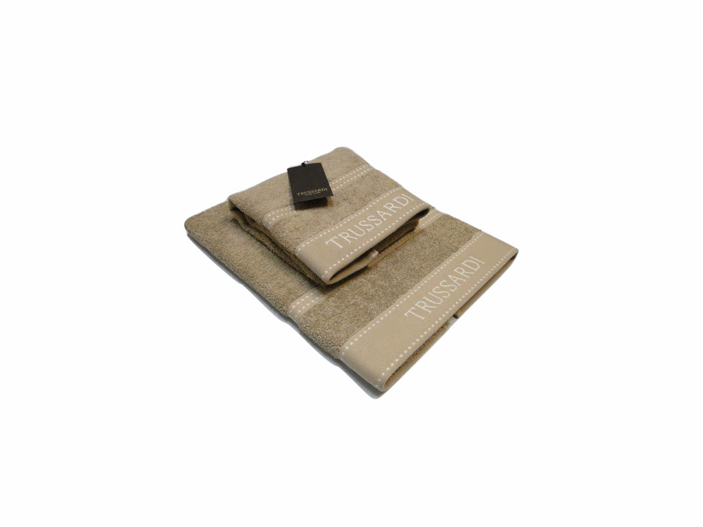 Набор полотенец Риббон (Ribbon) 40*60+60*110см, бренд: Труссарди (Trussardi)