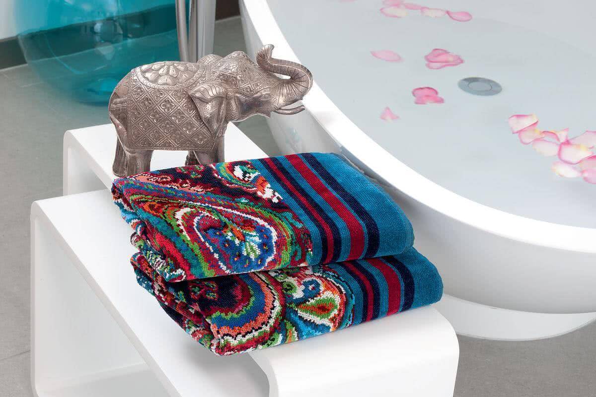 Полотенце шенилл махровый Махарани (Maharani) 75x150cm, бренд: Фейлер (Feiler)