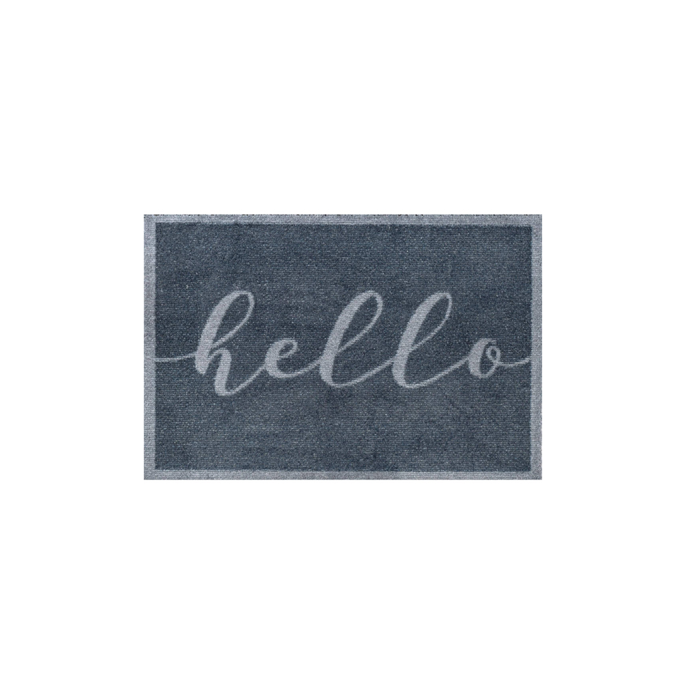 Коврик грязезащитный моющийся Привет (Hello) 50*75см, бренд: КлинТекс (KleenTex)