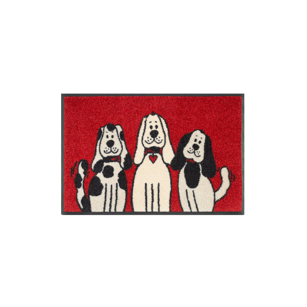 Коврик грязезащитный моющийся  Три собаки (Three Dog) 50*75см, бренд: КлинТекс (KleenTex)