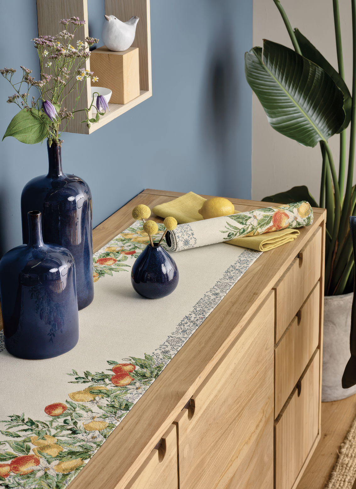 Дорожка на центр стола гобеленовая Средиземноморье (Mediterranean), 32x96cm, бренд: Сэндэ (SANDER)