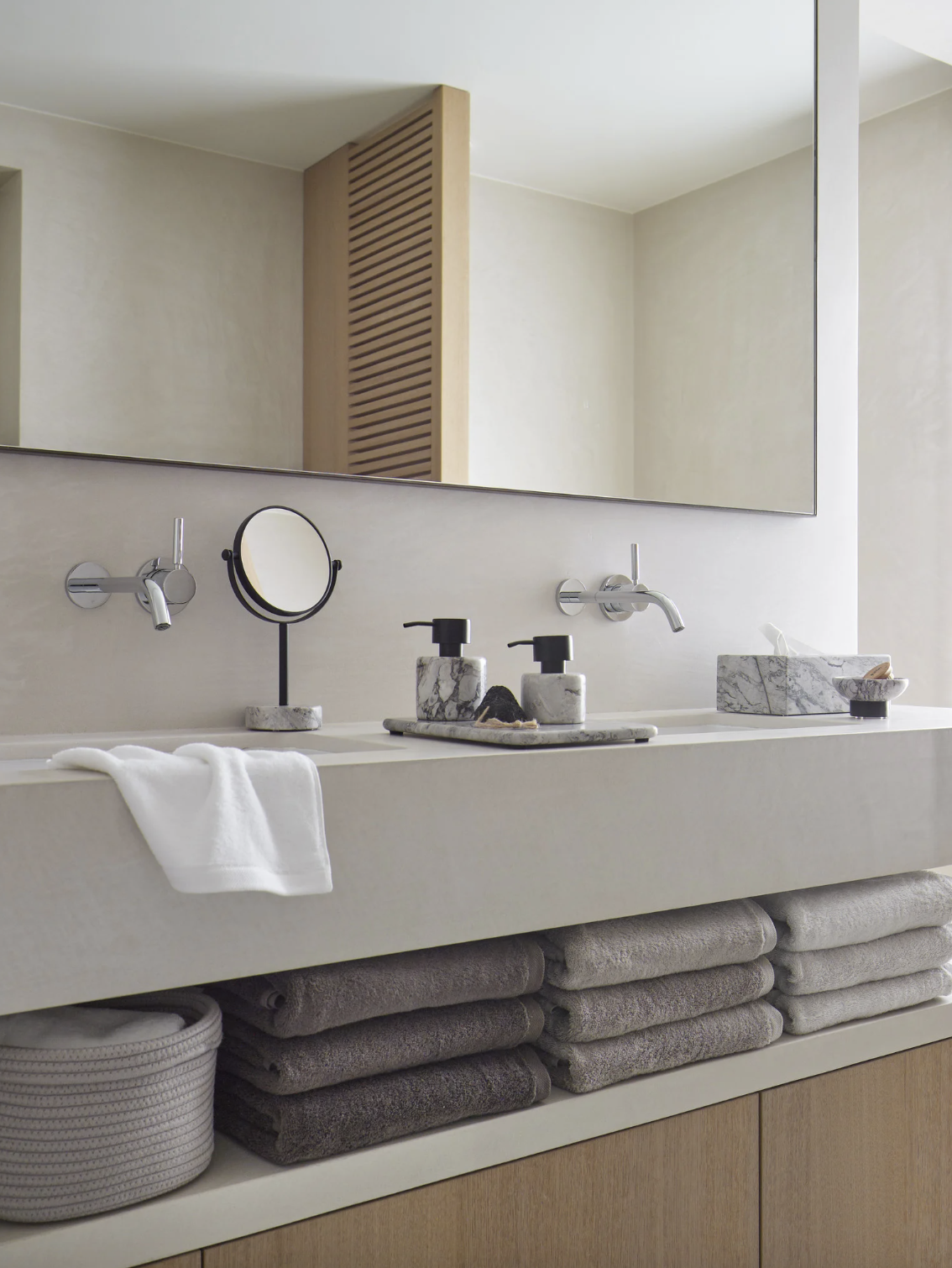 Полотенце Лондон (London), серо-бежевый, 50x100cm, бренд: Акванова (Aquanova)