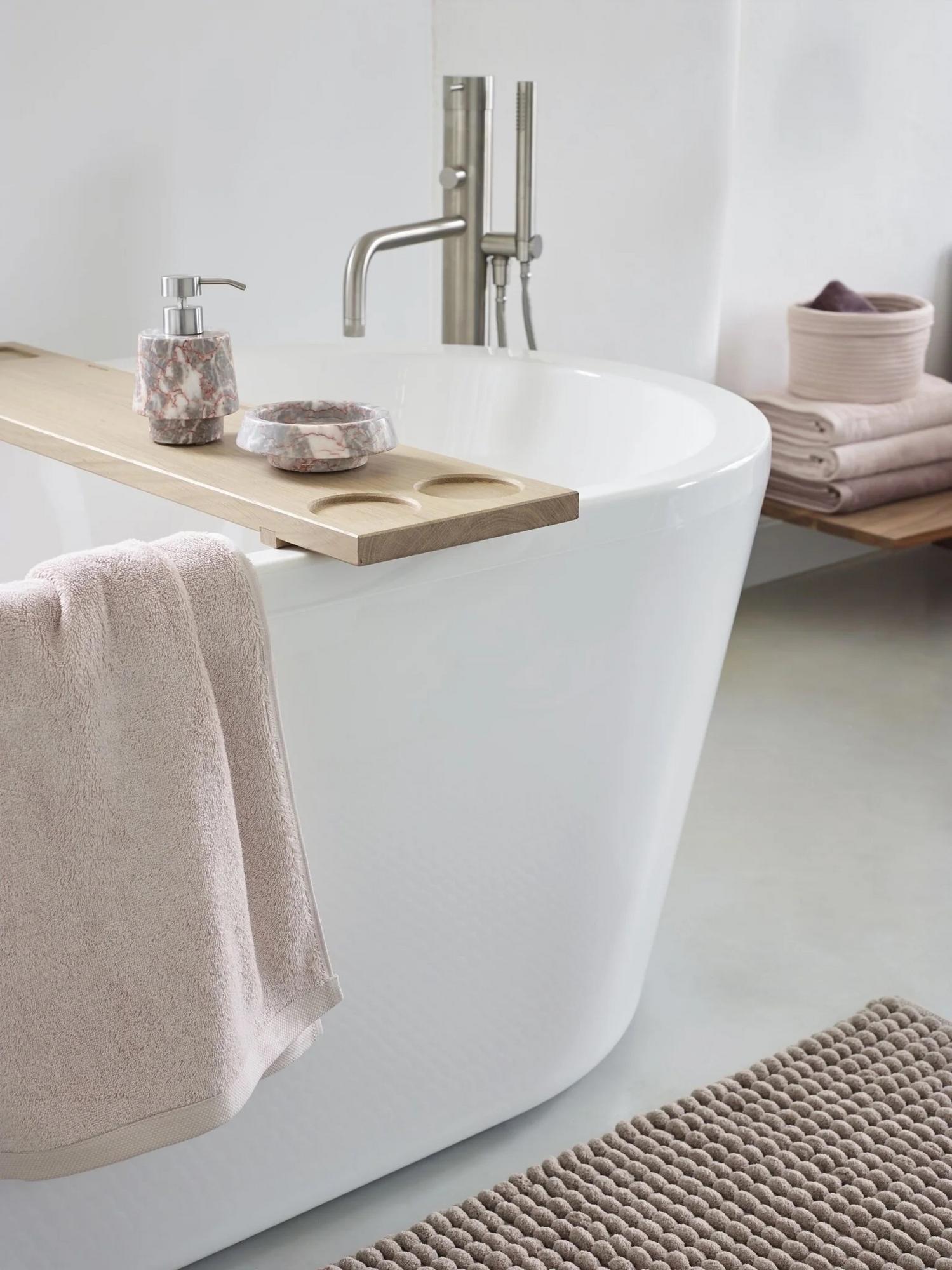 Полотенце Лондон (London), нежно-розовый, 70х130см, бренд: Акванова (Aquanova)