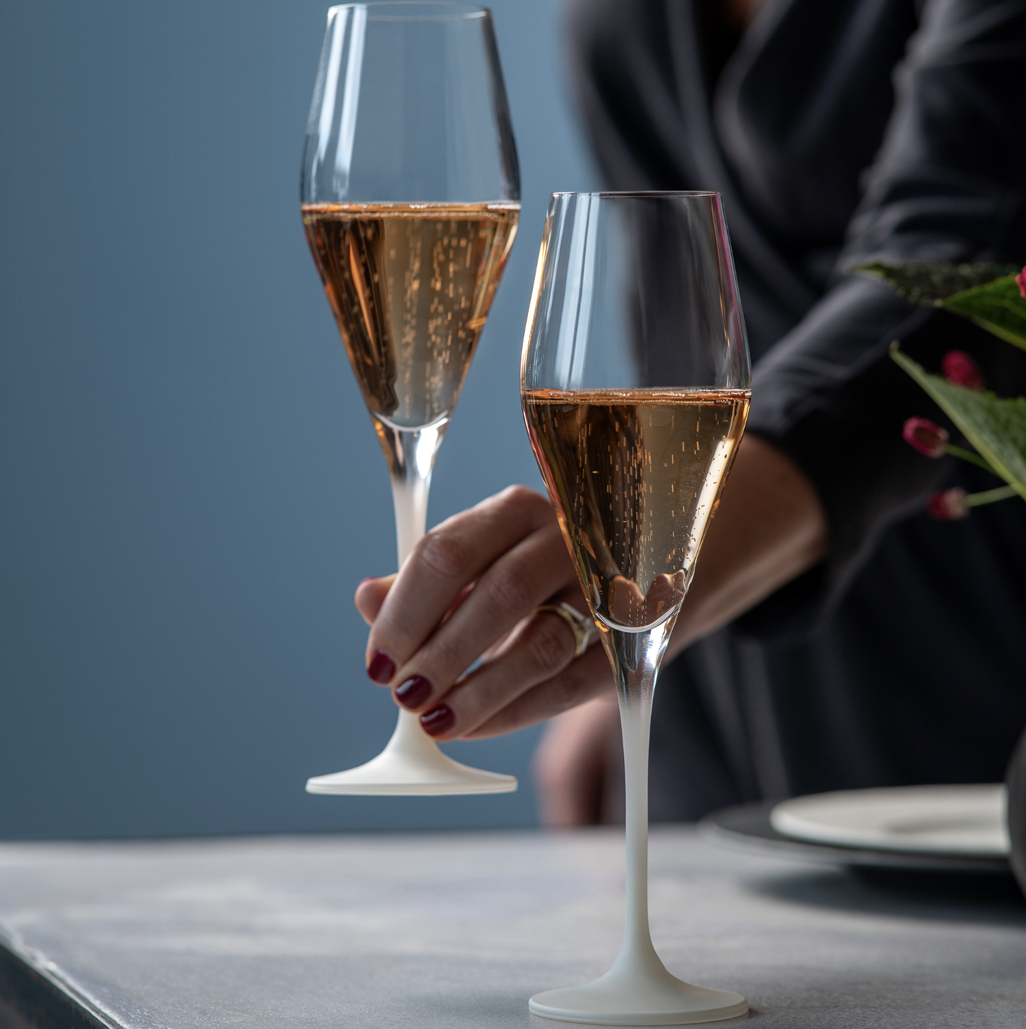 Manufacture Rock blanc бокал-флюте для игристого 120ml, набор 4 шт., хрустальное стекло Villeroy&Boch