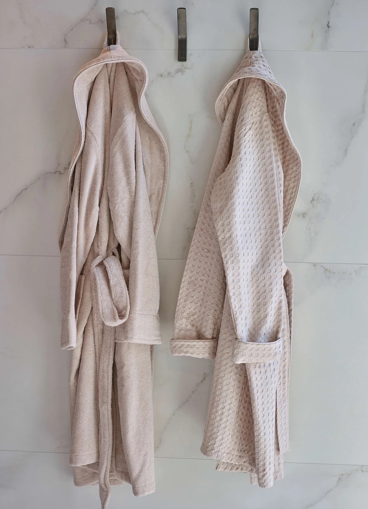 Xалат вафельный Вигго (Viggo), цвет: пудровый, бренд: Акванова (Aquanova)