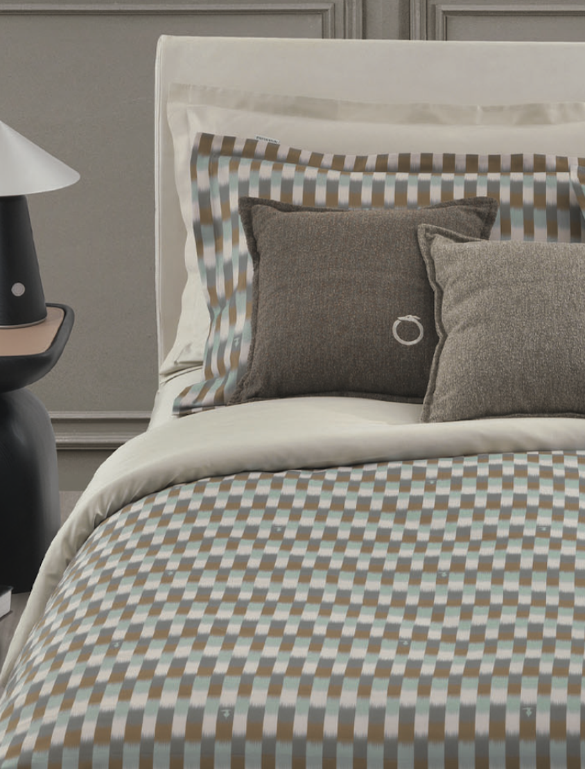 Постельное белье двуспальное  Фил а фил (Fil A Fil), бренд: Труссарди (Trussardi)