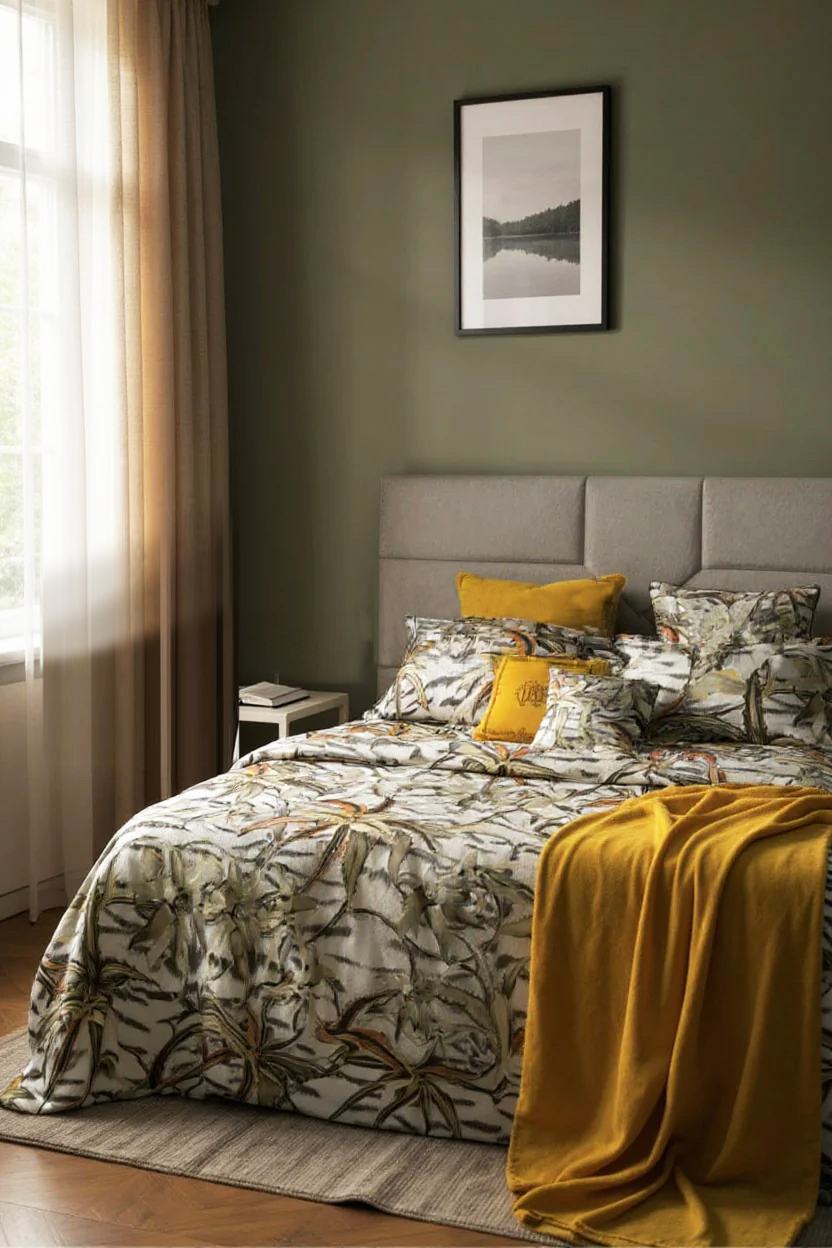 Постельное белье двуспальное Флауэс Тигрис (Flowers Tigresse), бренд: Роберто Кавалли (Roberto Cavalli)