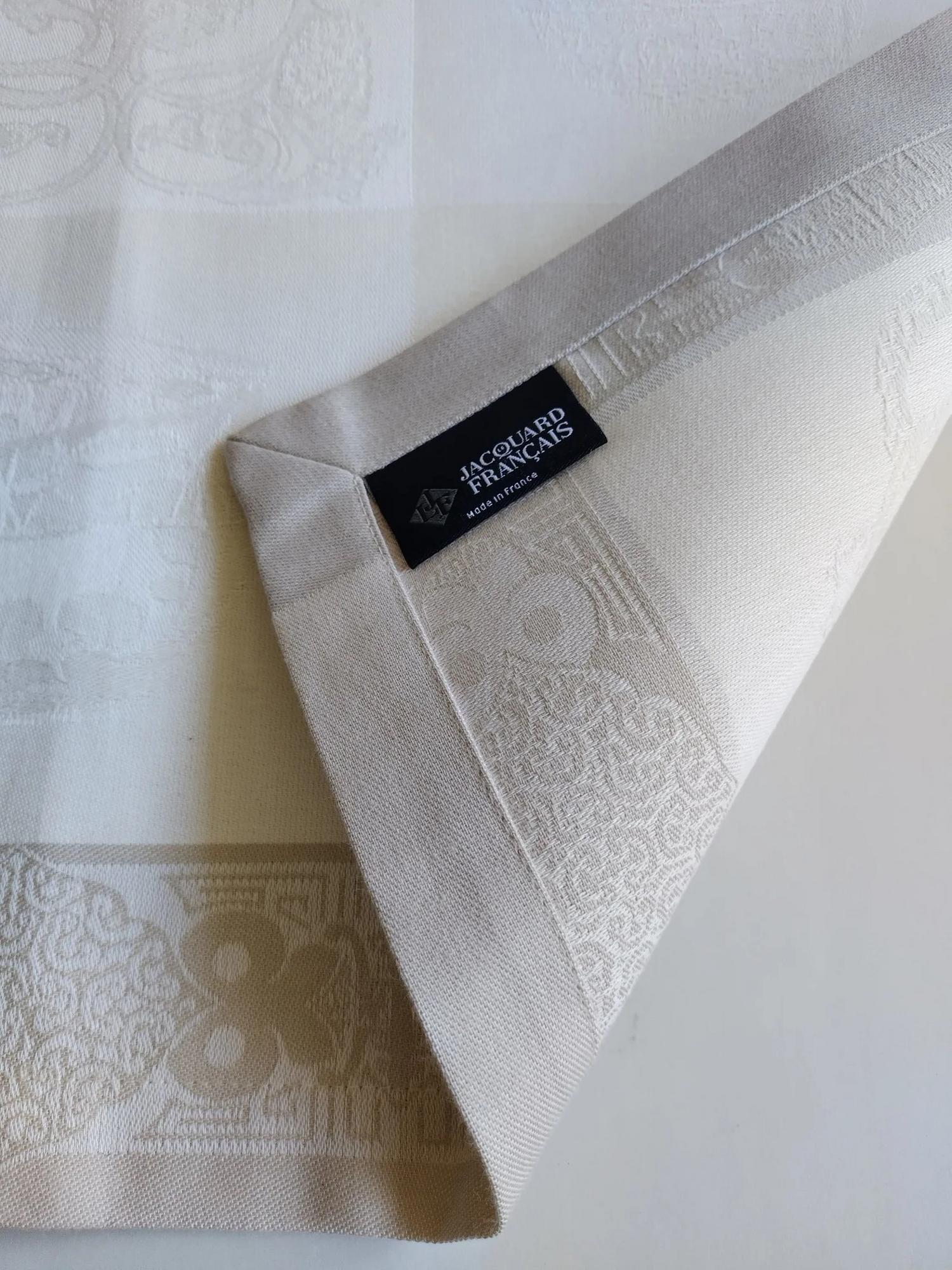 Набор салфеток Даржилинг (Darjeeling) 58*58 cм, 6 шт., бренд: Ле Жаккард Фронсэ (Le Jacquard Français)