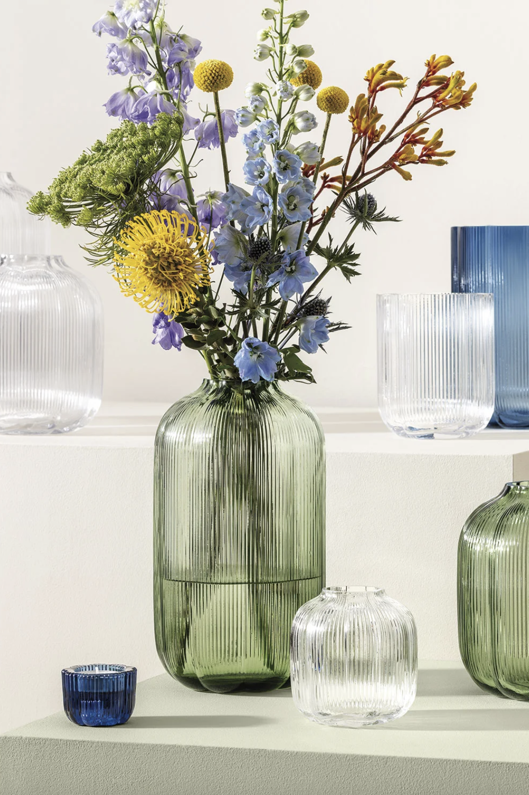 Fleur Vert Glass Ваза 28 см Villeroy&Boch