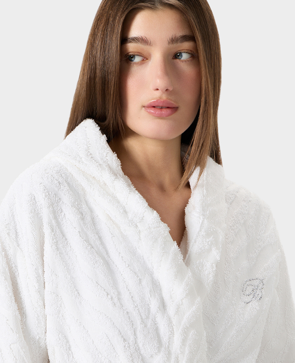 Халат Женщина (Woman), бренд: Блюмарин (Blumarine), белый