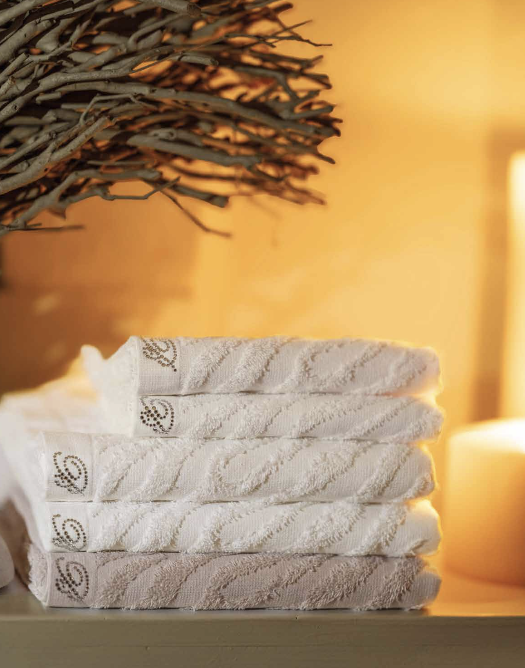 Hабор полотенец Женщина (Woman), 5 предметов, бренд: Блюмарин (Blumarine)