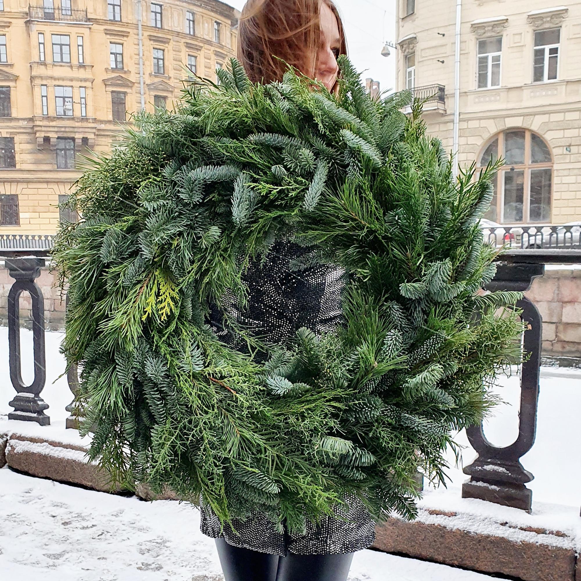 Новогодний венок №2