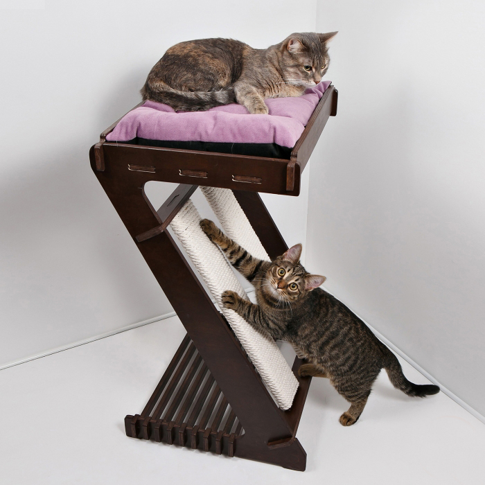 Напольный универсальный комплекс для кошек 75 см (арт. 185)