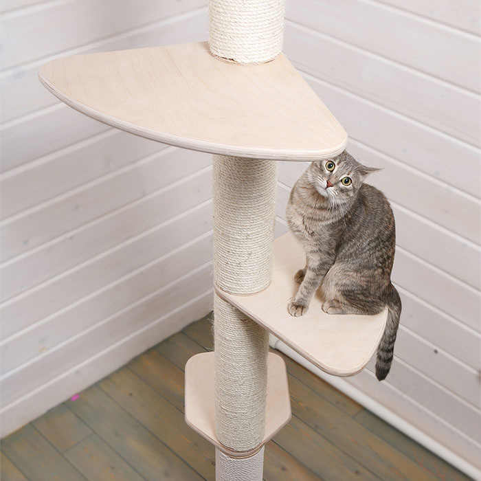 Столб когтеточка  250 -270 см (арт. 95-01)