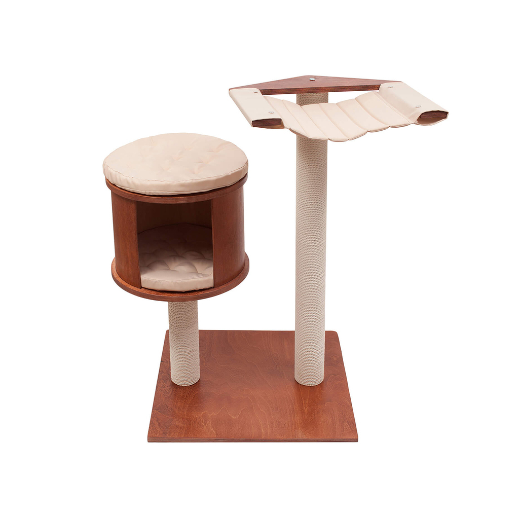 Малый игровой комплекс для кошек 104 см (арт. Basis-1)