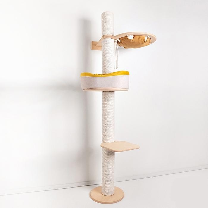 Настенный игровой комплекс для кошки 180 см (арт. КНТ2.0)