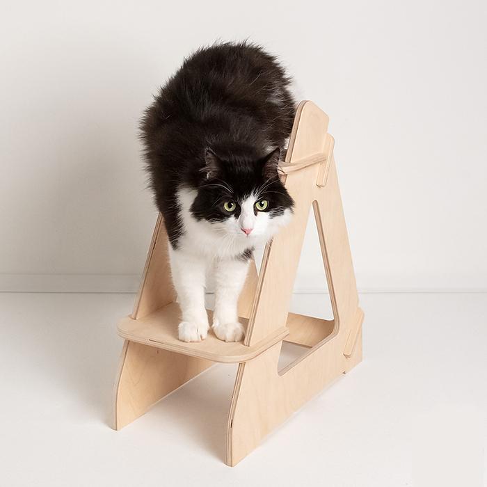 Лестница напольная - этажерка для кота (арт. 238)