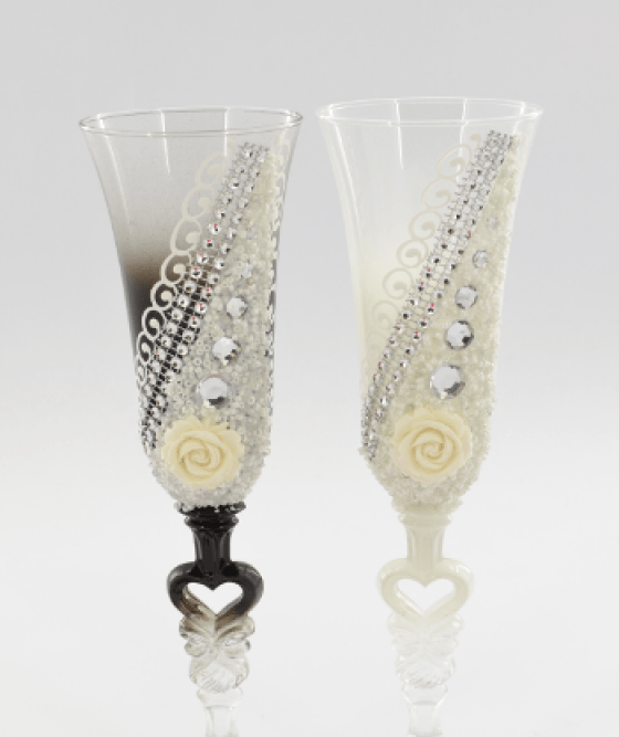 Свадебные бокалы 002