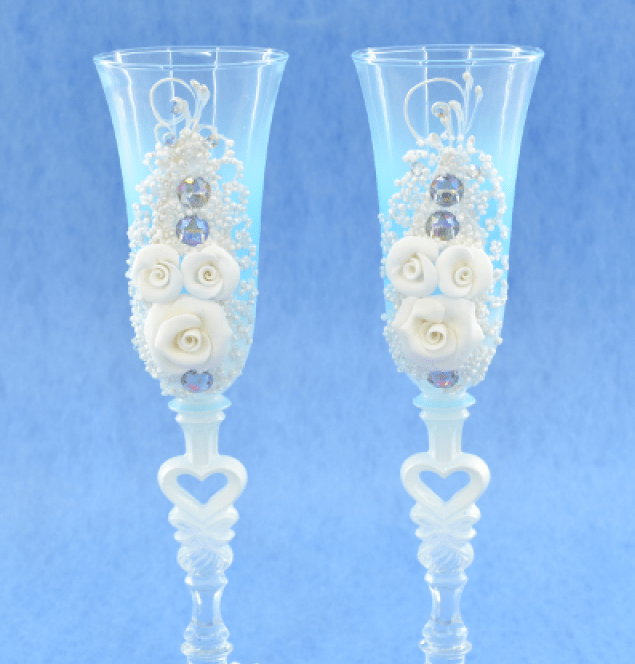 Свадебные бокалы 004