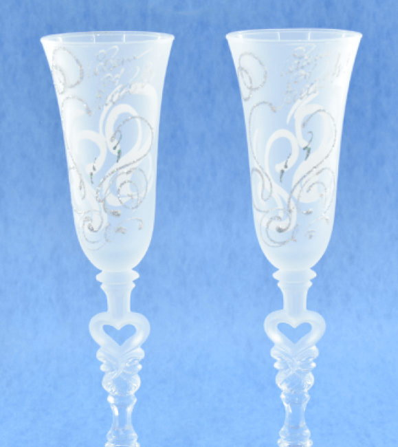 Свадебные бокалы 006