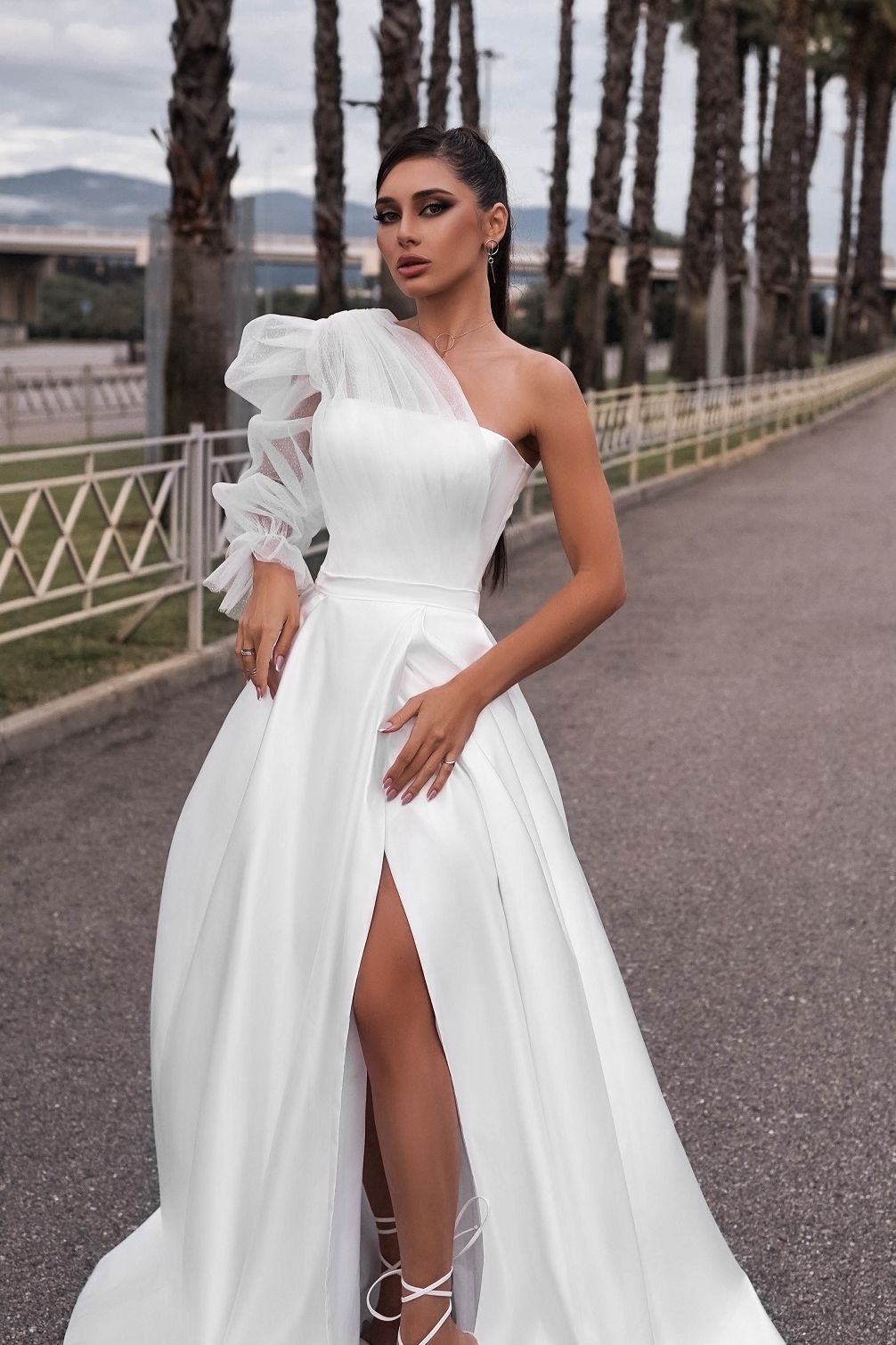 Свадебное платье Кристал Platina lux