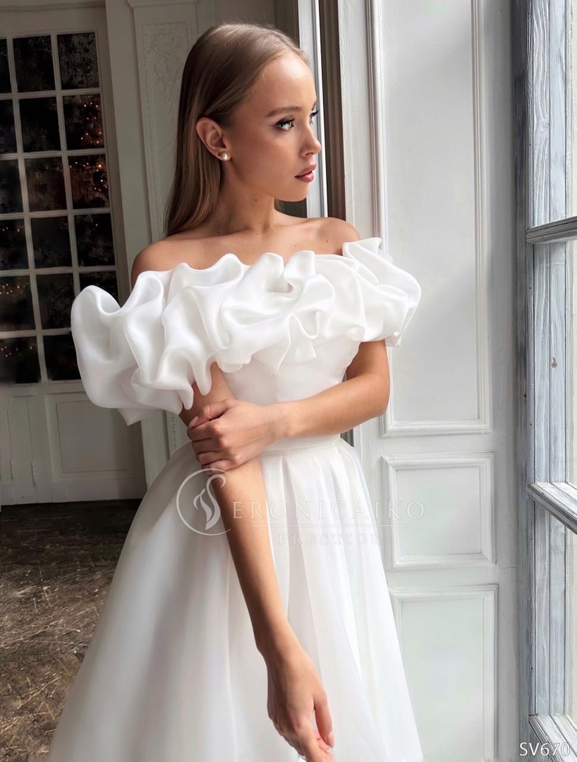 Свадебное платье SV670 миди