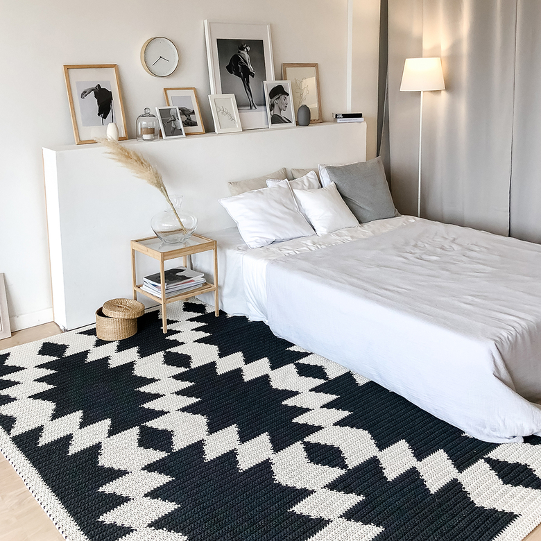 ОПИСАНИЕ ВЯЗАНИЯ КОВРА "СКАГЕН"