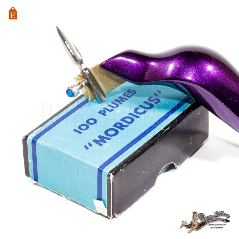 Перо Baignol & Farjon «Mordicus» (Франция, винтаж)