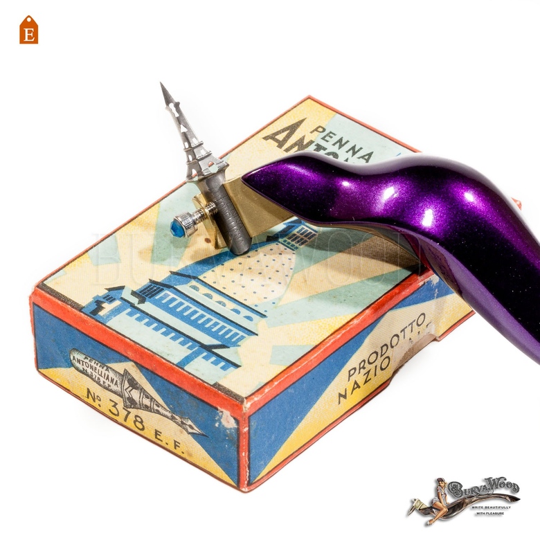 Перо Penna Antonelliana  No. 378 EF, (Eifelturm-Feder)