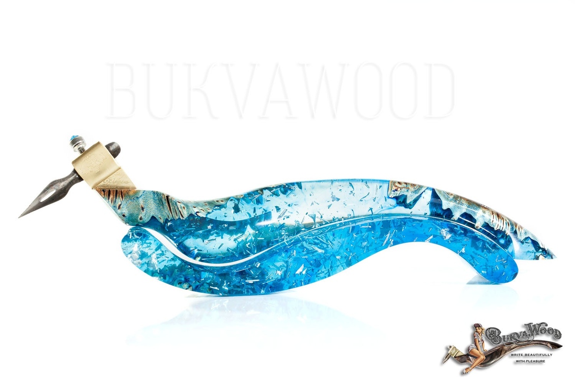 Preorder Obliquepenholder  "Winterfell Silver Needle" 004