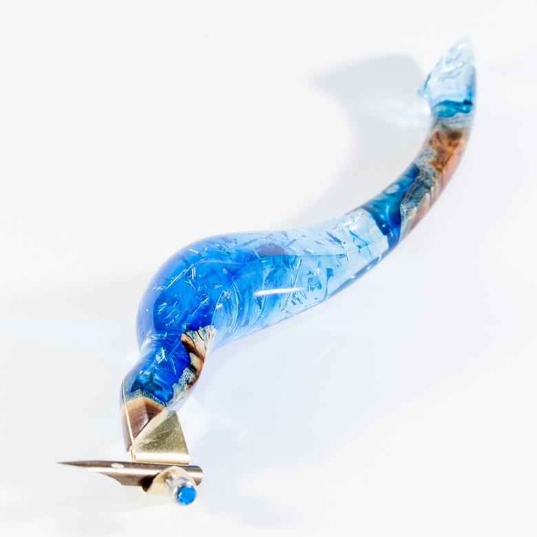 Preorder Obliquepenholder  "Winterfell Silver Needle" 003