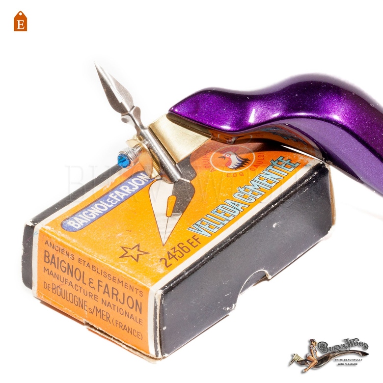 Перо Baignol & Farjon 2436 VELLEDA EF rusty