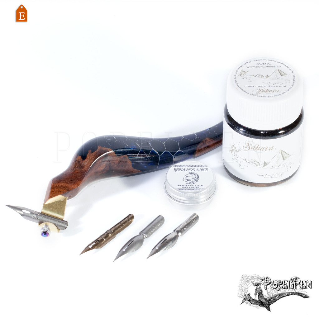 Obliquepenholder Honeycomb BLUE